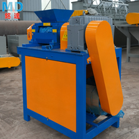 Ligne de granulation d'engrais NPK, équipement de granulation à double rouleau, granulométrie 2-30 mm, capacité élevée 700-10000 kg/h, entièrement automatique