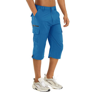 Premium Quality Men's Cargo Shorts Canvas Type Knitted Fabric Water Repellent Zipper Pocket Smart Look Formal Outdoor Streetwear - Product Image 3