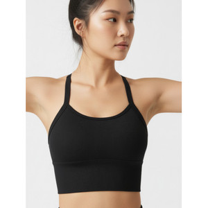 Sujetador Deportivo Transpirable para Mujer, para Entrenamiento, Running, Gimnasio, Fitness, Yoga, Ejercicio, Alta Sujeción, Elástico, Entrenamiento Atlético - Product Image 4