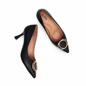 รองเท้าศาล WN7463สีดำแฟลตสบาย - Product Image 1