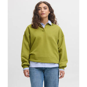 Women's Custom Logo Oversize Fleece Hoodie Wholesale Cotton Round Neck <b>Vintage</b> Sweatshirt New Arrival Streetwear <b>Jumper</b> OEM - Product Image 5