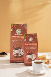 กาแฟโรบัสต้า 100% คั่วกลาง รสชาติเข้มข้น บดละเอียด เกรดพรีเมียม อายุการเก็บรักษา 18 เดือน จากเวียดนาม QQ Eco Coffee - Product Image 3