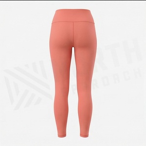 High Quality Womens High Waist Yoga Leggings Soft Stretchy Quick Dry Seamless Scrunch Butt Tights In Customized Color - Product Image 2