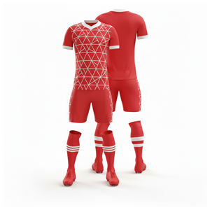 Ensemble d'uniformes de football par sublimation, fabricant professionnel |   Tailles pour hommes, femmes et jeunes |   Vêtements de sport légers et à séchage rapide - Product Image 1