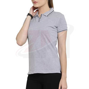 เสื้อโปโลผ้าฝ้ายแท้ 100% คุณภาพสูง น้ำหนักเบา สีพื้น สำหรับผู้หญิง แฟชั่นหรูหรา ขายส่ง สินค้ามาใหม่ รับผลิตตามแบรนด์ - Product Image 4