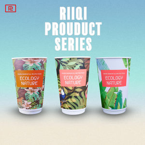 Vasos de Café de Papel de Doble Pared Desechables Ecológicos Impresos Personalizados de 8~20 oz con Logotipos Personalizados, Reciclables y de Grado Alimenticio - Product Image 3