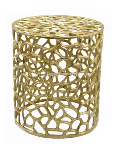 Mesa de Centro de Mármol Negro de Estilo Moderno, Muebles de Alta Calidad para Sala de Estar, Oficina o Comedor, Madera, Hierro, Metal, Marca IHA - Product Image 6