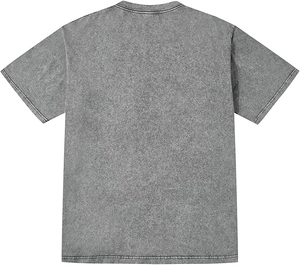 T-shirts pour hommes en coton 100% 300 g/m², col rond, imprimé léopard, formels, surdimensionnés, écologiques, respirants, manches régulières - Product Image 2