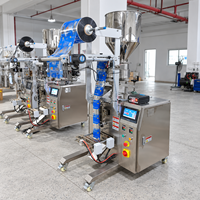 Petite machine à emballer remplissante de feuilles de pesage vertical Machines d'emballage multifonctions pour scellage de sachets de thé en poudre d'épices en bâton