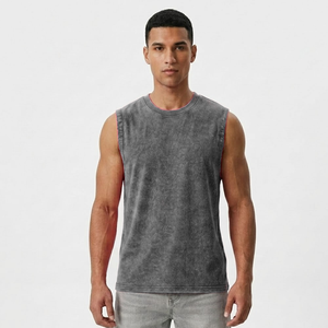 Gym Clothing Sleeveless Muscle Shirt Stringer Tank Top Fitness Basketball <b>Running</b> <b>Singlet</b> Quick Dry Breathable - Product Image 1