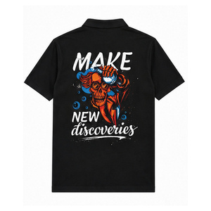 เสื้อยืดคอตตอนพรีเมียมเนื้อหนา พิมพ์ลายกราฟิกโลโก้ตามสั่ง ทรงโอเวอร์ไซส์ สตรีทแวร์ ยูนิเซ็กซ์ รับผลิตแบบ OEM ODM เสื้อผ้าขายส่ง - Product Image 4