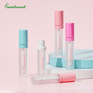 Tube de brillant à lèvres personnalisé de 5,6 ml en gros avec manchon de protection, flacon cosmétique en PETG brillant injecté pour rouge à lèvres - Product Image 3