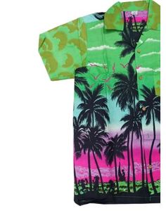 Modern Casual Floral Cotton <b>Shirt</b> for Men Classic <b>Button</b> Down Everyday Wear Quick Dry Summer High Quality Sunilvasudev - Product Image 3