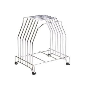 Escurridor de platos de metal duradero, fabricado con acero inoxidable de alta calidad para uso diario. - Product Image 4