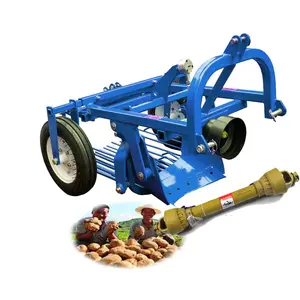 Kompakt traktör patates oyucu ve yükleyici