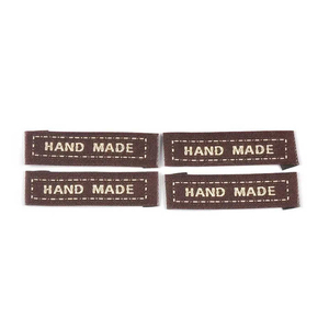 High Density Custom Brand <b>Name</b> Logo and Size End Folded Garment Textile Neck Woven Tags <b>Labels</b> for Clothing - Product Image 2