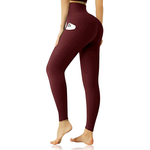 Ladies Athletic <b>Leggings</b> High Rise Workout Tights Comfortable Fitness Wear for Exercise and Training - Product Image 4