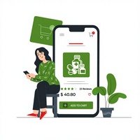 Desarrollo Profesional de Aplicaciones Móviles Flutter, Aplicaciones para Entrega de Comida, Farmacias y Tiendas, Versión en Stock para Internet, Compatible con Linux/MAC