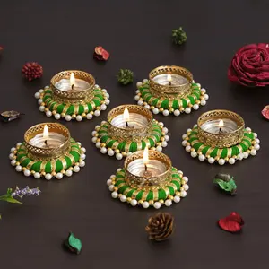 Handmade Small Decorative Tea Light Holder Candle Holder Diwali Decor Wedding decor Candle Holder