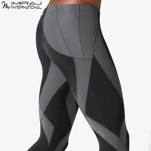 Nouvelle Arrivée - Sous-vêtements de Sport Personnalisés Faits Main (Service OEM/ODM) - Leggings de Compression Durables à Blocs de Couleurs - Prix de Gros - Product Image 6
