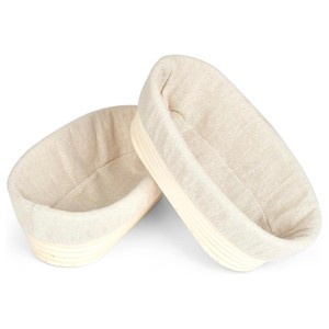 Rattan Proofing <b>Basket</b> Handmade Natural Dough Rising <b>Basket</b> for Artisan <b>Bread</b> Wholesale Supplier Handmade in Vietnam - Product Image 6