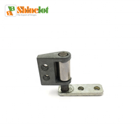 Charnière à friction 1000-0401-HNG MODEL BENT R Custom Free Stop en acier/acier inoxydable/fonte de fonte, couple de 10,0 kg.cm, finition oxyde noir