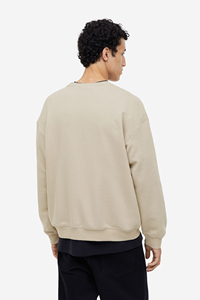 เสื้อสเวตเชิ้ตผู้ชายลำลองสำหรับฤดูหนาว พิมพ์โลโก้ตามสั่ง ระบายอากาศได้ดี แขนยาว ผ้าฝ้ายเนื้อหนัก 100% รับผลิตแบบ OEM - Product Image 3