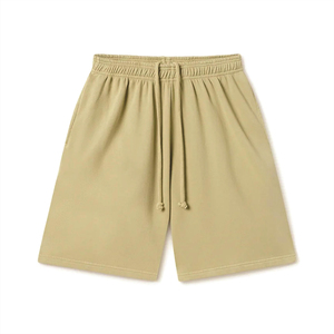 Shorts en coton légers et amples à motif uni de haute qualité pour hommes – Confortables, décontractés, vente en gros, personnalisables, best-sellers - Product Image 1