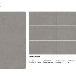 Azulejos de porcelana mate rústicos de alta gama, tamaño 600x1200, formato grande para pisos y paredes, para interiores premium. - Product Image 1