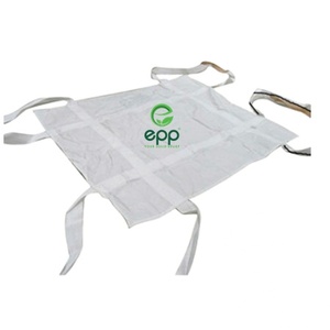 Jumbo-sacke pour Zement Sac fourre-tout à boucle résistant aux produits chimiques Type 1 tonne 1.5 tonnes 2 tonnes Sacs de levage pour élingue en vrac de sable de ciment - Product Image 1