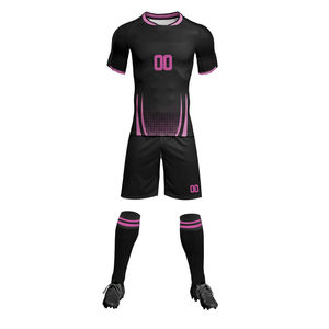 Custom Logo Breathable Quick Dry Soccer Jersey Set Sublimation Football Uniform Training Kit for Men Adult Kids Team Sports Wear - Product Image 5