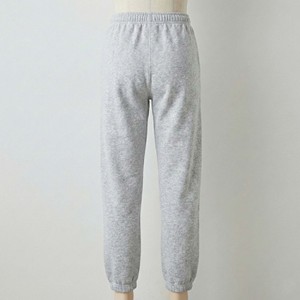 Pantalones Jogger Oversize Formales para Hombre, Ecológicos, con Lavado Ácido y Cierre con Cordón, de Felpa de Algodón Pesado Gris Jaspeado, Venta al por Mayor - Product Image 2