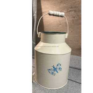 แจกันเหล็กตั้งพื้นกระถางต้นไม้สำหรับตกแต่งบ้านงานแต่งงานทำมือผลิตในอินเดีย - Product Image 4