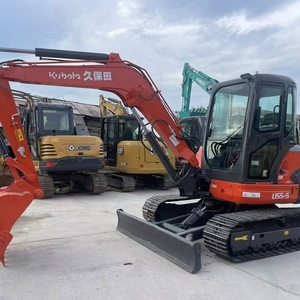 รถขุดขนาดเล็ก Kubota U55 5 ตัน รุ่น Heavy Duty สำหรับงานขุดดิน งานก่อสร้าง และงานขุดในฟาร์ม - Product Image 2