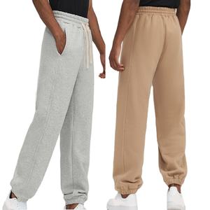 2025 ODM Unisex de talla grande polar Joggers suave espesar 380gsm Pantalones deportivos pantalones para hombres hasta la rodilla suministro al por mayor - Product Image 1