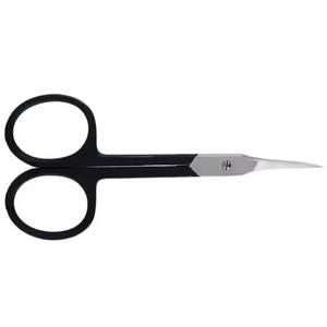 Ciseaux de manucure à lame en acier inoxydable, manche en acier, pointe aiguisée, coupe-cuticules, outils de beauté, nail art, pour droitiers - Product Image 1