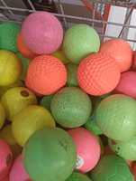 Pelota de Cricket Personalizada con Logotipo, 9 Pulgadas, de Goma PU Brillante, Diseño con Hoyuelos, 142-145g, Ligera, Ambidiestra, de Alta Calidad para Uso en Exteriores