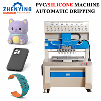 Mesin Dispenser Tetes Silikon Cair Otomatis Presisi Tinggi untuk Membuat Gelang Silikon Multi Warna, Casing Ponsel, dan Boneka