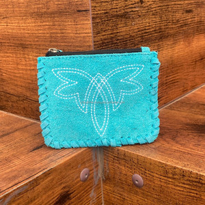 Multifunctional Popular Designer <b>Boot</b> Stitch Suede Leather Coin Pouch Western Genuine Leather Mini Wallet Change Purse for Women - Product Image 4