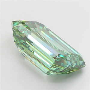 Diamante esmeralda de alta calidad cultivado en laboratorio, verde intenso, certificado por IGI, corte excelente, CVD, piedra suelta para la fabricación de joyería personalizada. - Product Image 3