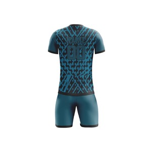 Football Uniform Wholesale Custom Branding OEM Premium Soccer Jersey Shorts Set Sublimation Sportswear Manufacturer Worldwide - Product Image 2