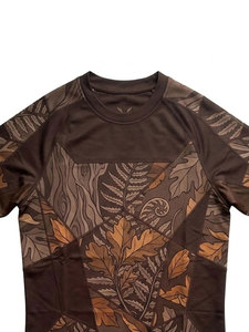 Wholesale Men's Rash Guard Compression <b>Athletic</b> Shirt Polyester/Nylon Quick Dry Performance Fitness Running Gym Sportswear - Product Image 3