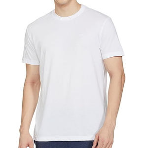 ผู้ผลิต ขายส่ง OEM ซัพพลายเออร์ เสื้อยืดแขนสั้นผู้ชายผ้าฝ้าย 100% ทรงโอเวอร์ไซส์ สีขาวล้วน รับสั่งทำ - Product Image 2