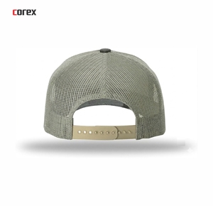 Casquette Trucker en Maille Camouflage Personnalisée 5 Panneaux Réglable Respirante Imperméable pour Adultes Printemps Hiver Pêche - Product Image 3