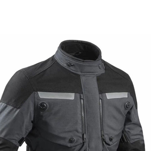 Motorbike Cardura Riders Racing Safety Waterproof <b>Jacket</b> <b>Canvas</b> Winter Front Zipper Eco-Friendly Lightweight Black - Product Image 3