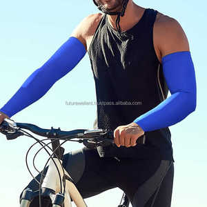 Respirant collant Football poignées complètes bras manchon Compression avant-bras anti-dérapant coude Protection manchon pour jeune adulte - Product Image 3