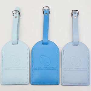 Durable Genuine Leather Baggage Tags with Adjustable Buckle <b>Straps</b> Professional Grade Full Grain Leather Identifiers LTG-0306 - Product Image 3