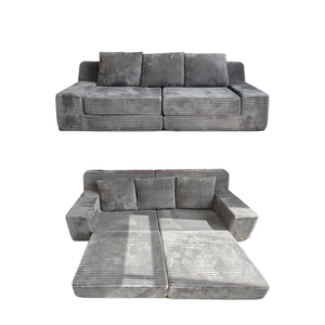 Sofá Modular Moderno y Portátil, con Cojines Comprimidos, Convertible en Chaise Longue, Envasado al Vacío, Diseño de Muebles Personalizados - Product Image 3
