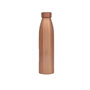 American Style <b>Copper</b> <b>Bottle</b> Glossy Finish Screw Cap Leak-Proof <b>Drinking</b> Ayurvedic GYM Fitness Sports Outdoor Travel <b>Bottles</b> - Product Image 2