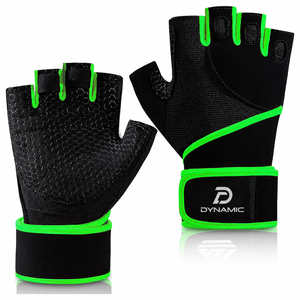 Guantes Ajustables de Medio Dedo para Entrenamiento Físico al Aire Libre, Fisicoculturismo, Levantamiento de Pesas, Ciclismo, Uso en Gimnasio, Disponibles para Venta al Por Mayor - Product Image 6